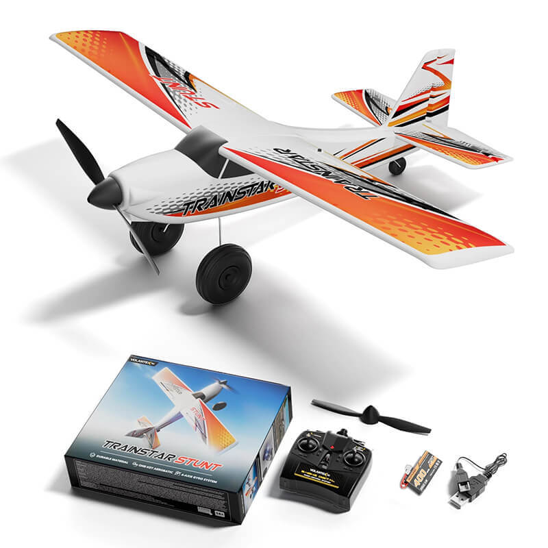 volantex-trainstar-stunt-500mm-4ch-brushless-with-gyro-rtf-red