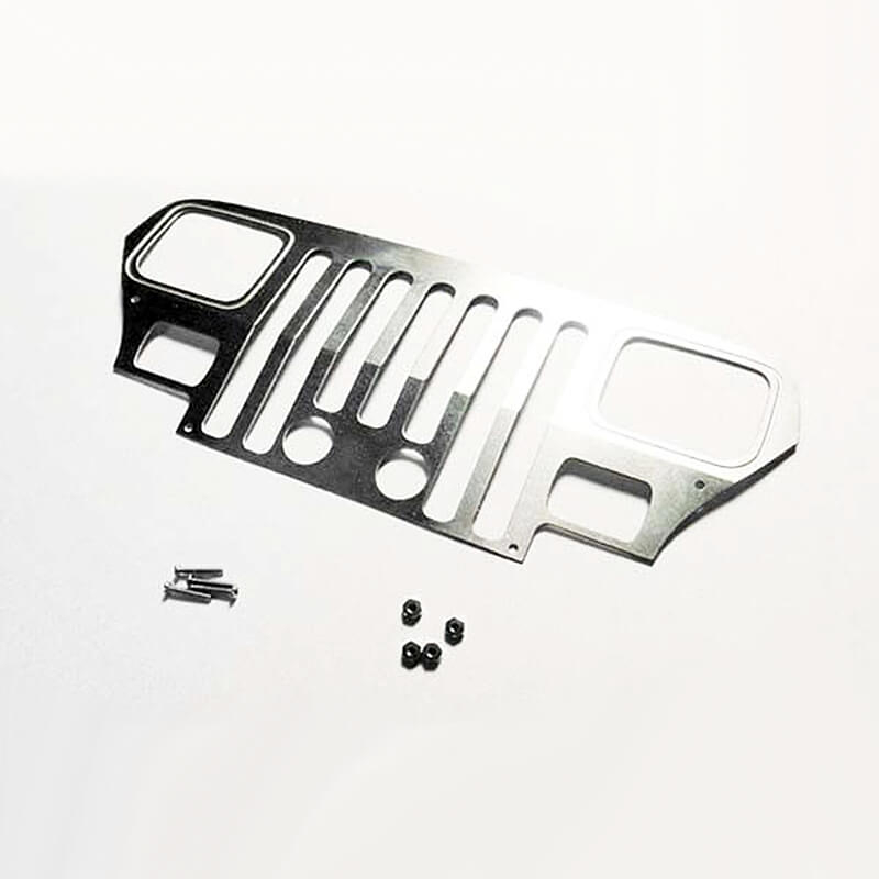 Rc4wd 1/10 Metal Grill For Tamiya Cc01 Jeep Wrangler