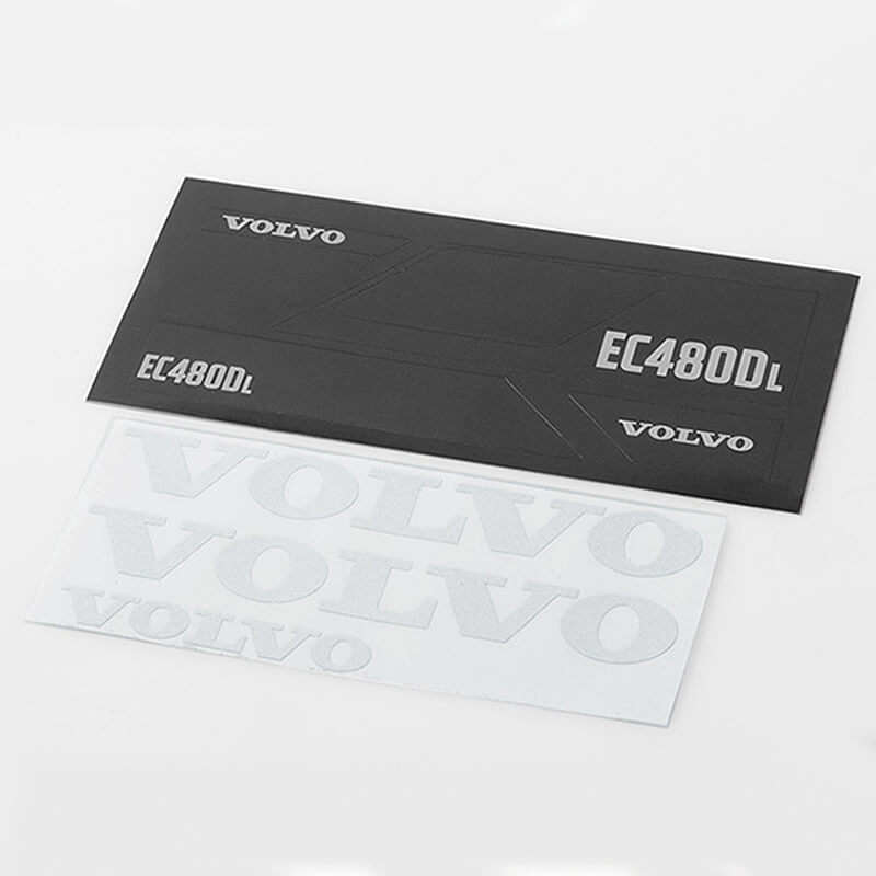 Rc4wd Volvo Decal Sheet Set For 1/14 Earth Digger 360l