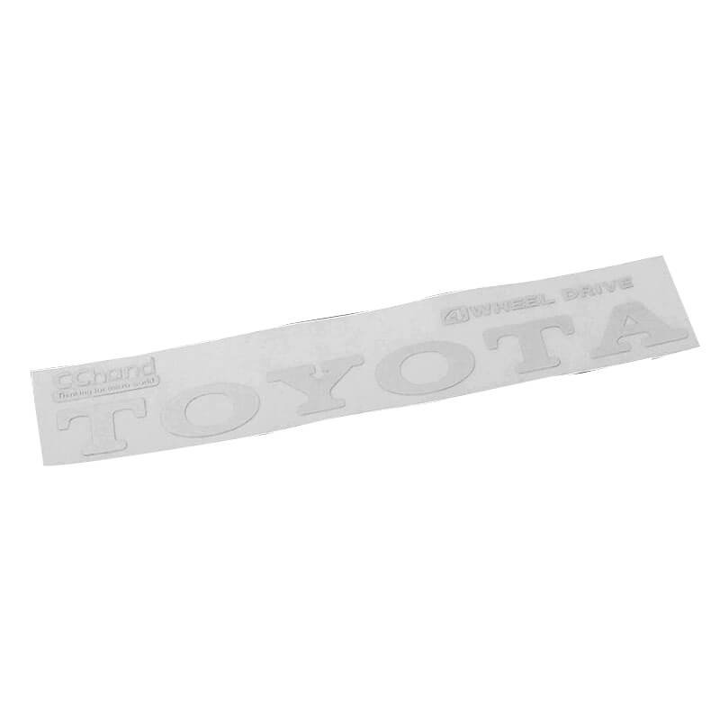 Rc4wd Metal Vintage Rear Emblem For Tf2 Mojave Body (white)