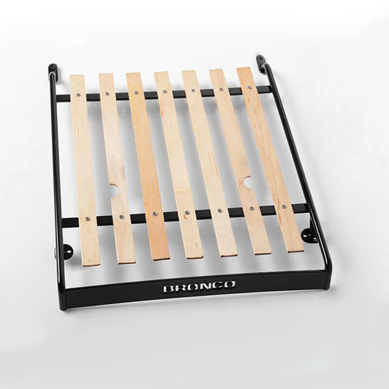 Rc4wd Wooden Roof Rack For Traxxas Trx-4 '79 Bronco Ranger Xlt (black)