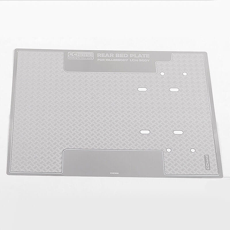 Rc4wd Diamond Plate Rear Bed For Rc4wd Tf2 Lwb Toyota Lc70