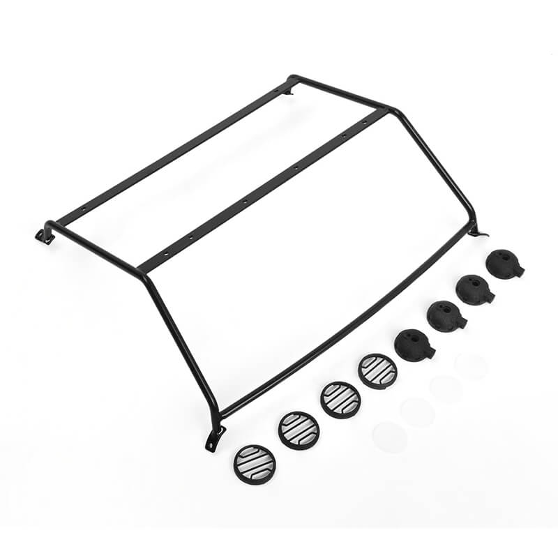 rc4wd-exterior-steel-roll-cage-w-lights-for-vanquish-vs4-10-origin-halfcab-body-black
