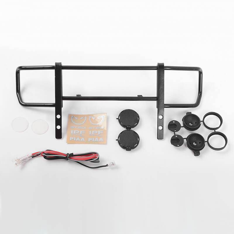 rc4wd-command-front-bumper-wblack-lights-light-kit-set-for-traxxas-mercedes-benz-g63-amg-6x6
