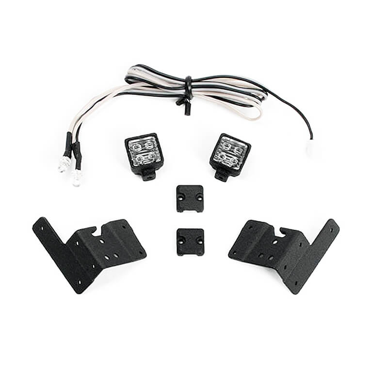 Rc4wd Pillar Lights W/ Led Light Kit For Axial 1/10 Scx10 Iii Jeep (gladiator/wrangler)