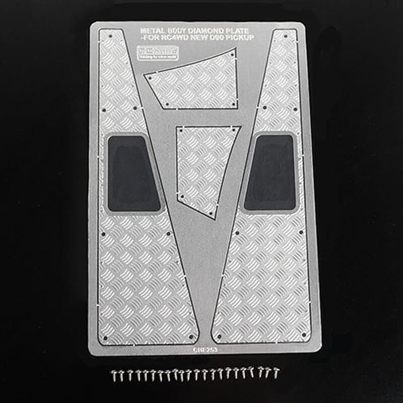 rc4wd-steel-front-side-hood-diamond-plates-for-rc4wd-gelande-ii-2015-land-rover-defender-d90-pick-u