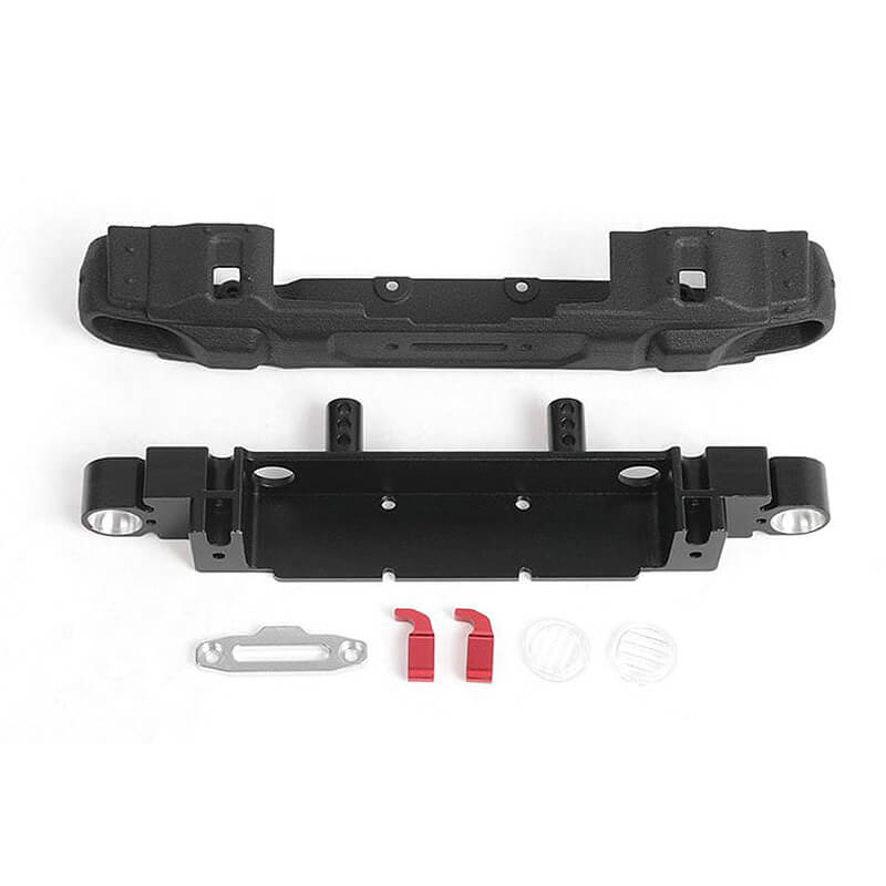 Rc4wd Oem Narrow Front Winch Bumper For Axial 1/10 Scx10 Iii Jeep (gladiator/wrangler)