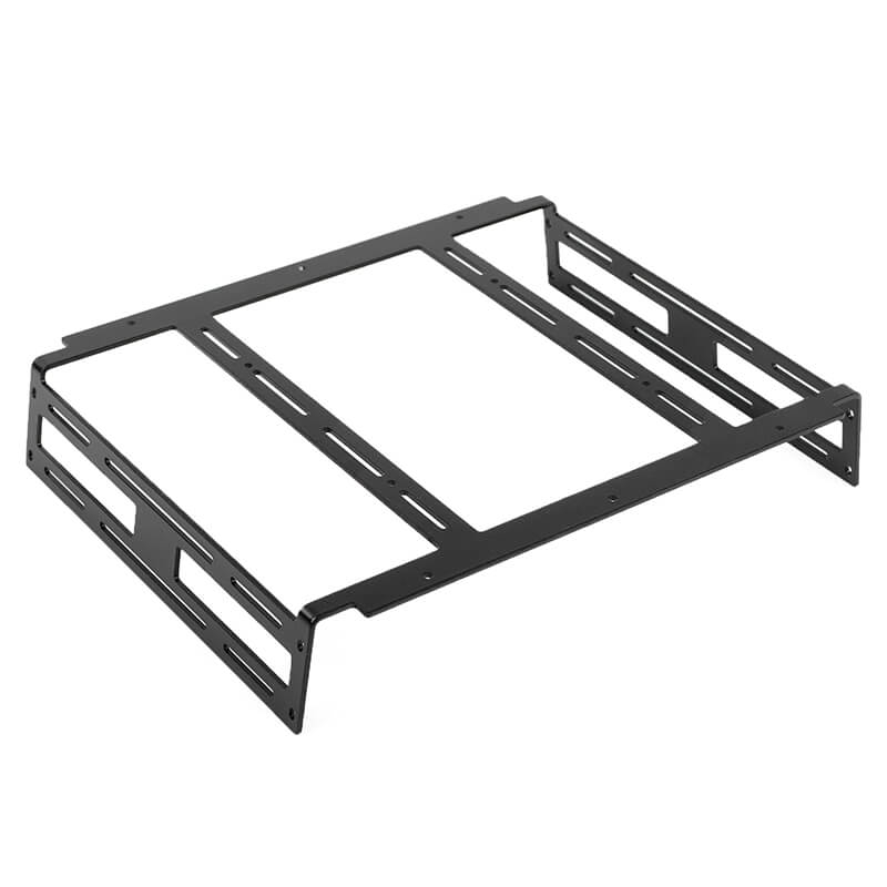 Rc4wd Overland Bed Rack W/ Rooftop Tent For Axial 1/10 Scx10 Iii Jeep Jt Gladiator