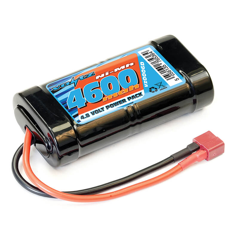 Voltz 4600mah 4.8v Nimh Stick Pack With Deans Connector