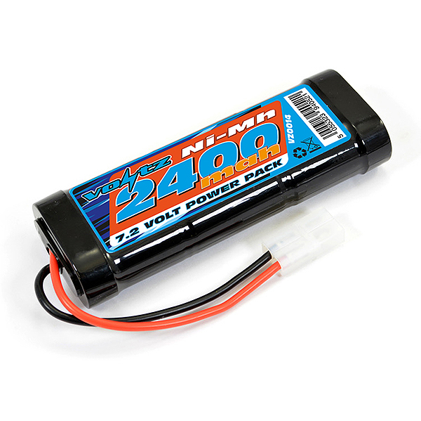 Voltz 2400mah 7.2v Nimh Stick Battery W/tamiya Connector