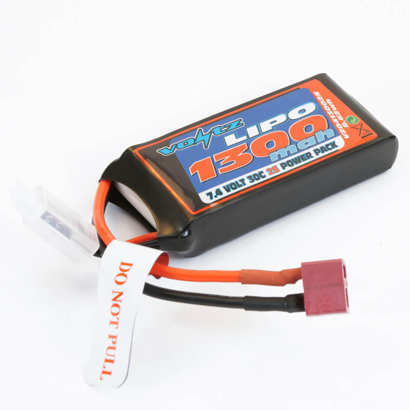 voltz-1300mah-2s-74v-30c-lipo-battery-deans-connector