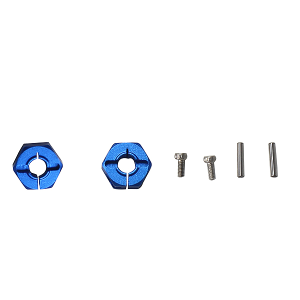 X-rider Flamingo 6mm Hex. Hub Set(metal,blue)