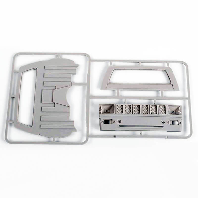 Rc4wd Mojave Ii Cab Back Panel S & Grill Parts Tree (primer G