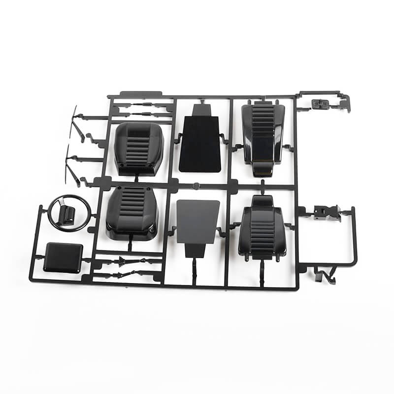 Rc4wd 2015 Land Rover Defender D90 Front Seats & Dashboard Details