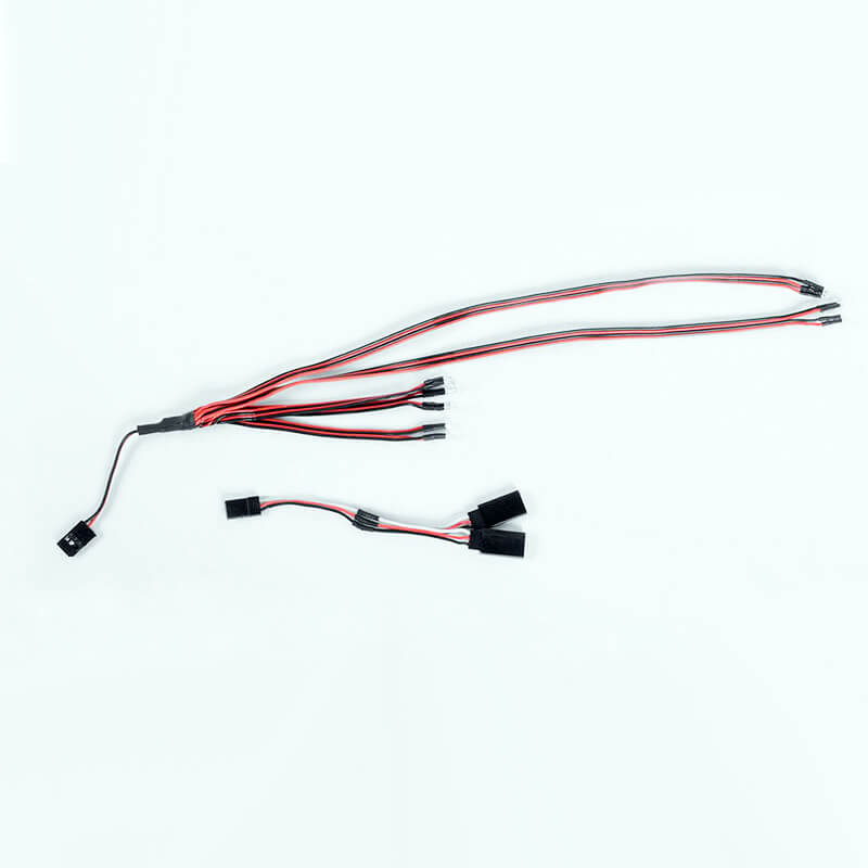 Rc4wd Led Basic Lighting System For 1/18 Black Hawk Body Set