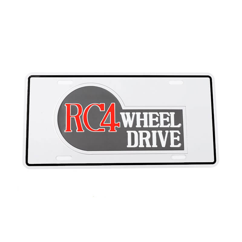 Rc4wd Cruiser License Plate