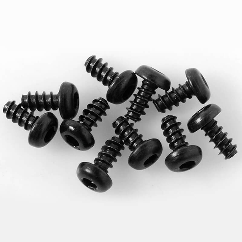 rc4wd-button-head-self-tapping-screws-m3-x-6mm-black