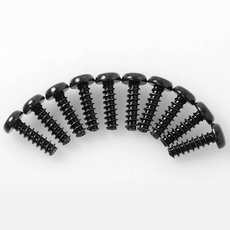rc4wd-button-head-self-tapping-screws-m3-x-10mm-black