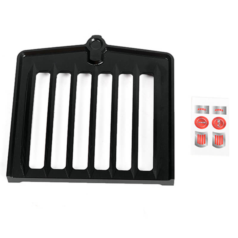 Rc4wd Smokey Billet Front Grille For Tamiya King / Gr& Haule