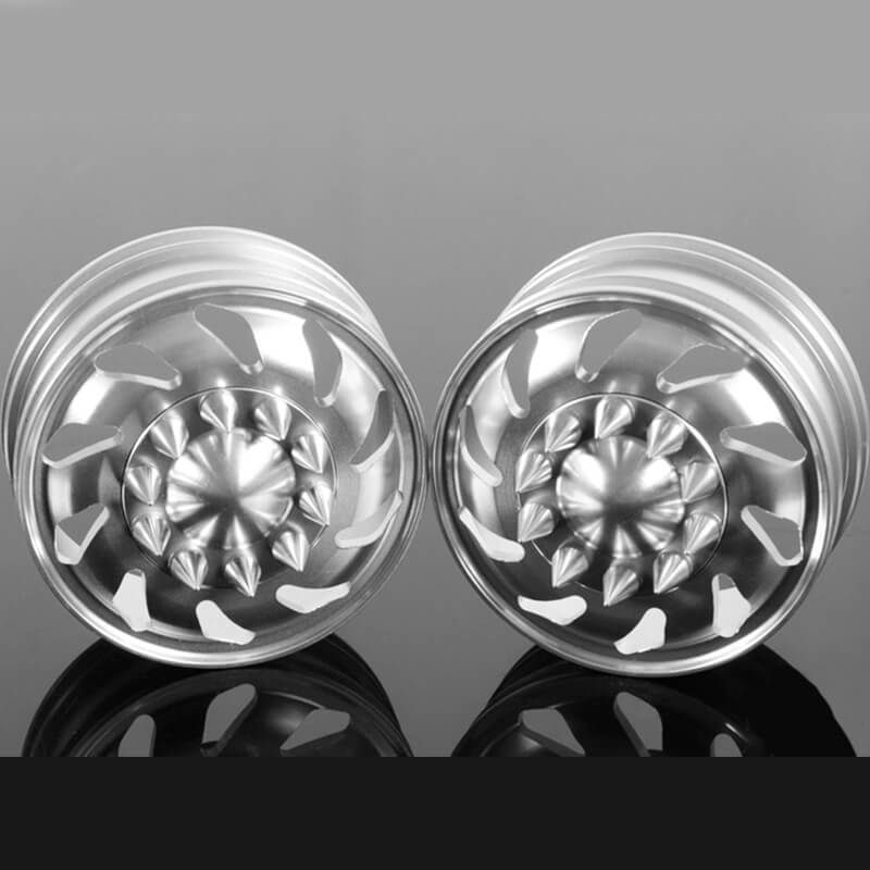 Rc4wd Force Directional Semi Front Wheels W/spiked Caps
