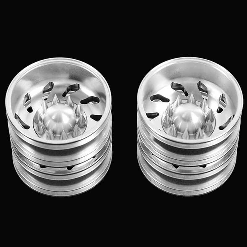 Rc4wd Force Directional Semi Rear Wheels W/spiked Caps