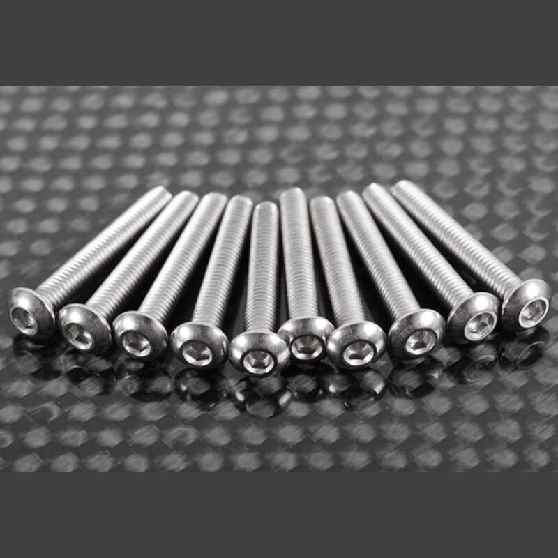 Rc4wd Button Head Cap Screws M3 X 20mm (10)