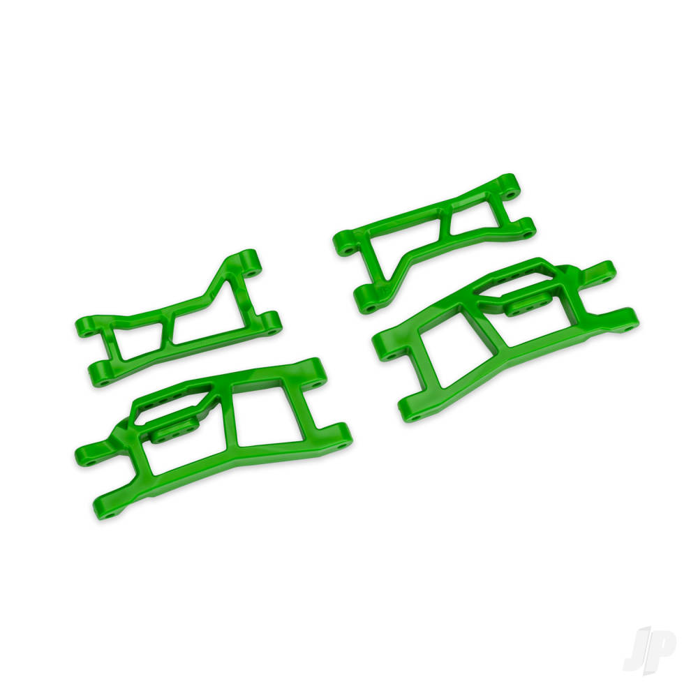 traxxas-suspension-arms-front-upper-left-1-upper-right-1-lower-left-1-lower-right-1-green-for-use-with-10790-mini-maxx-widemaxx-suspension-kit