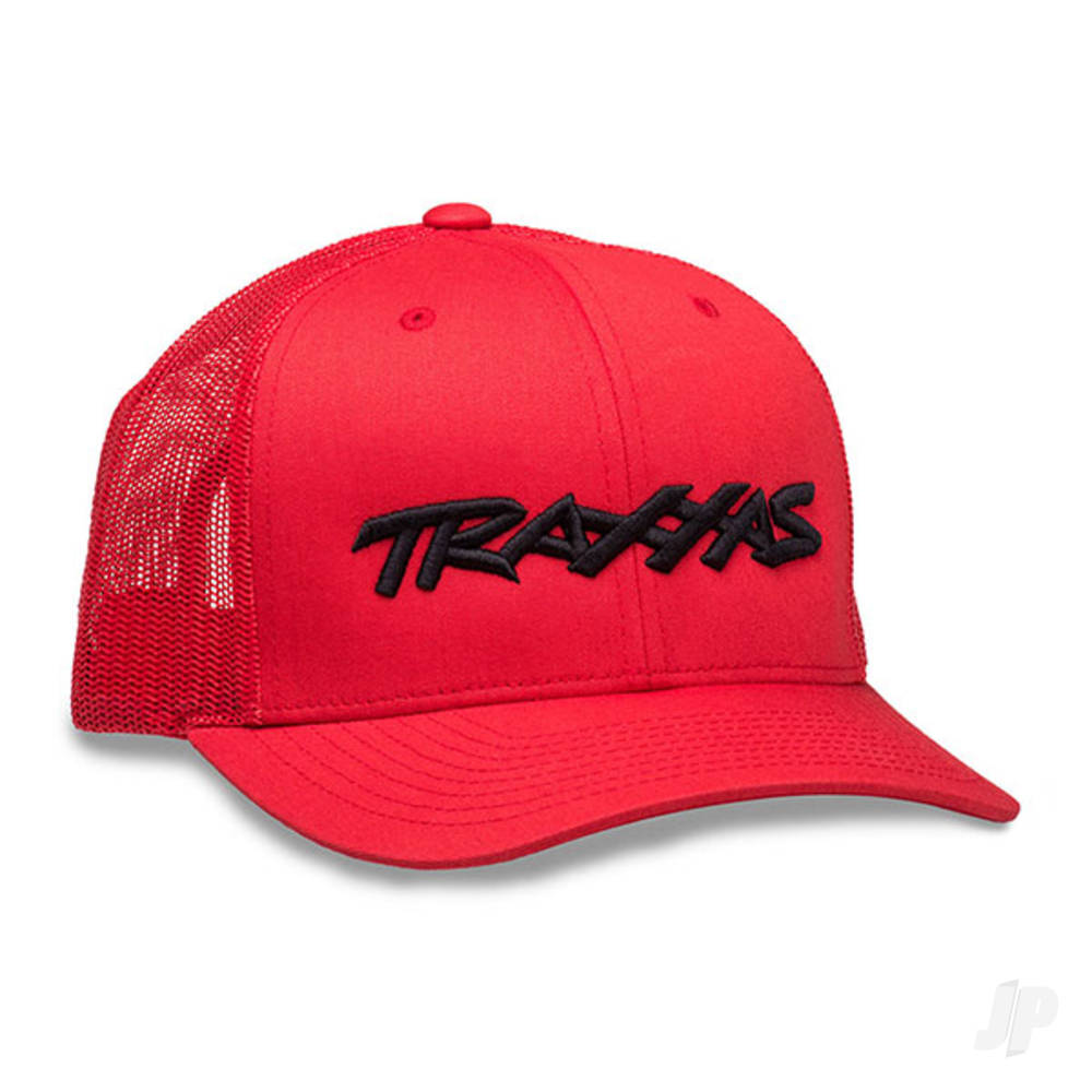 Traxxas Traxxas Logo Hat Curve Bill Red OSFA