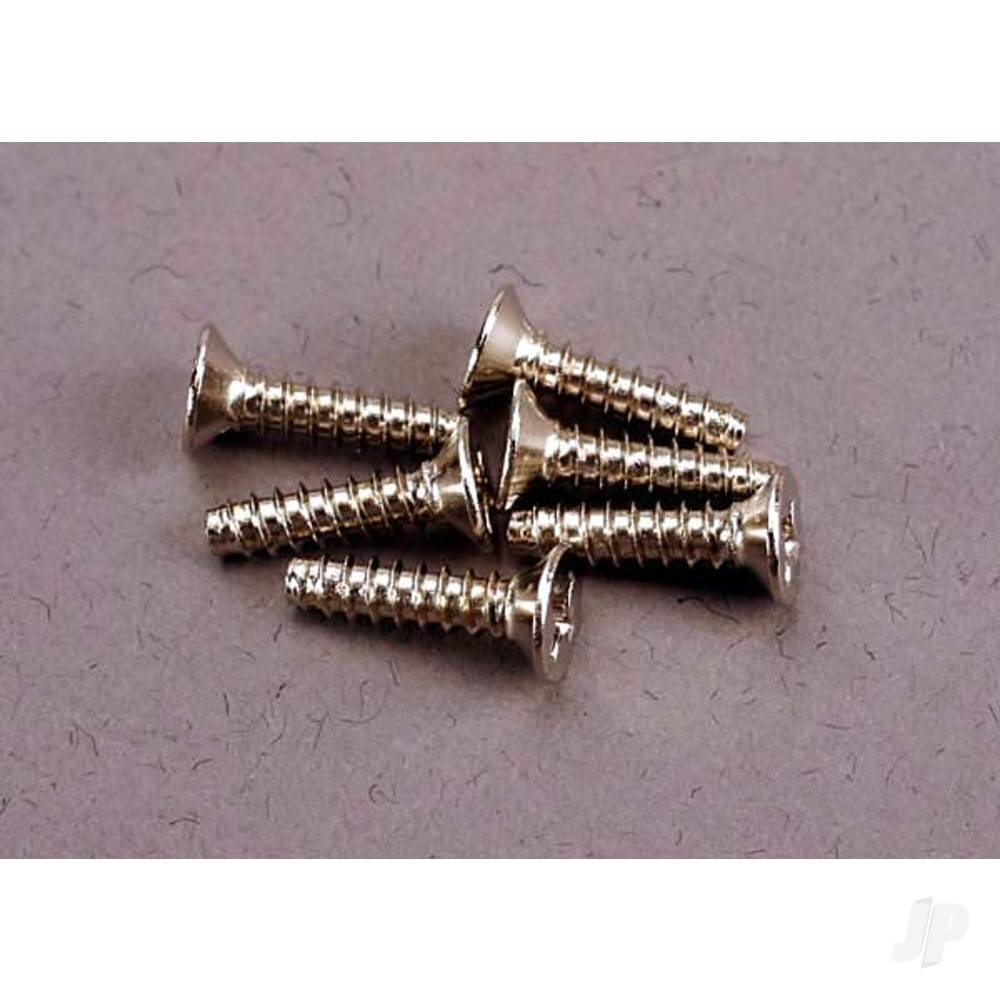 traxxas-screws-3x12mm-countersunk-self-tapping-6-pcs
