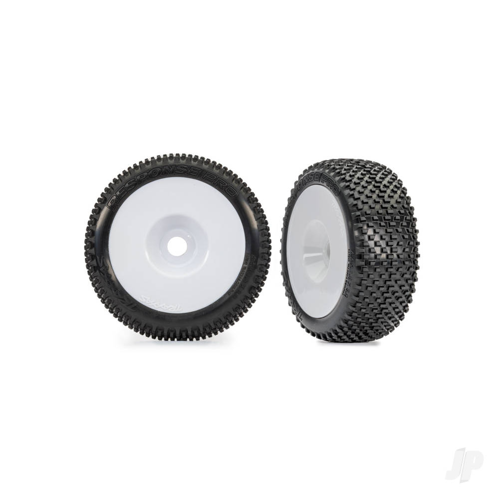 traxxas-tyres-wheels-assembled-glued-white-dished-30-wheels-response-pro-30-tyres-foam-inserts-2-pcs