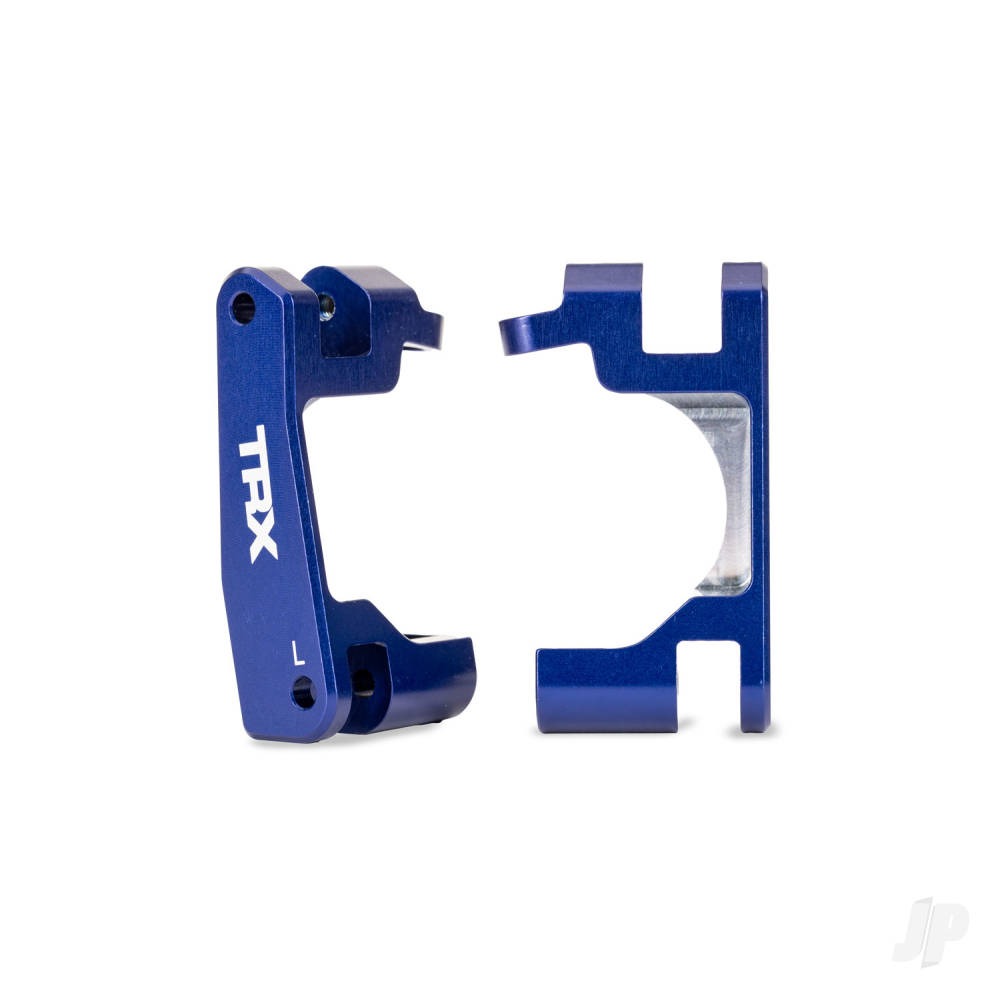 traxxas-caster-blocks-c-hubs-6061-t6-aluminium-blue-anodised-left-right-for-use-with-9080-upgrade-kit