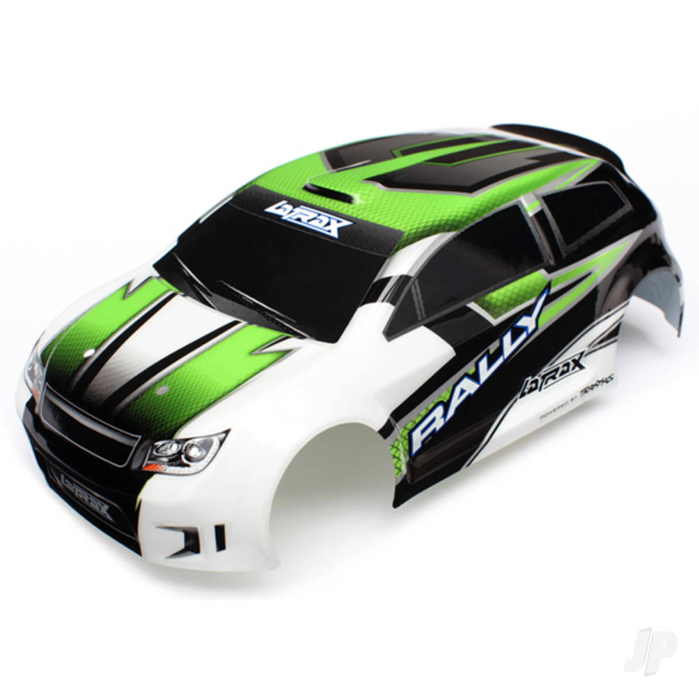 Traxxas Body, LaTrax 1:18 Rally, Green (painted) / decals
