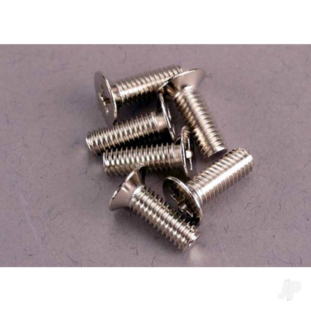 traxxas-screws-4x12mm-countersunk-machine-100-degree-6-pcs