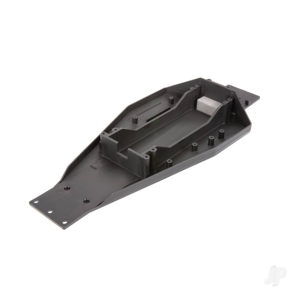 traxxas-lower-chassis-black-166mm-long-battery-compartment-fits-both-flat-and-hump-style-battery-packs-use-only-with-3725r-esc-mounting-plate