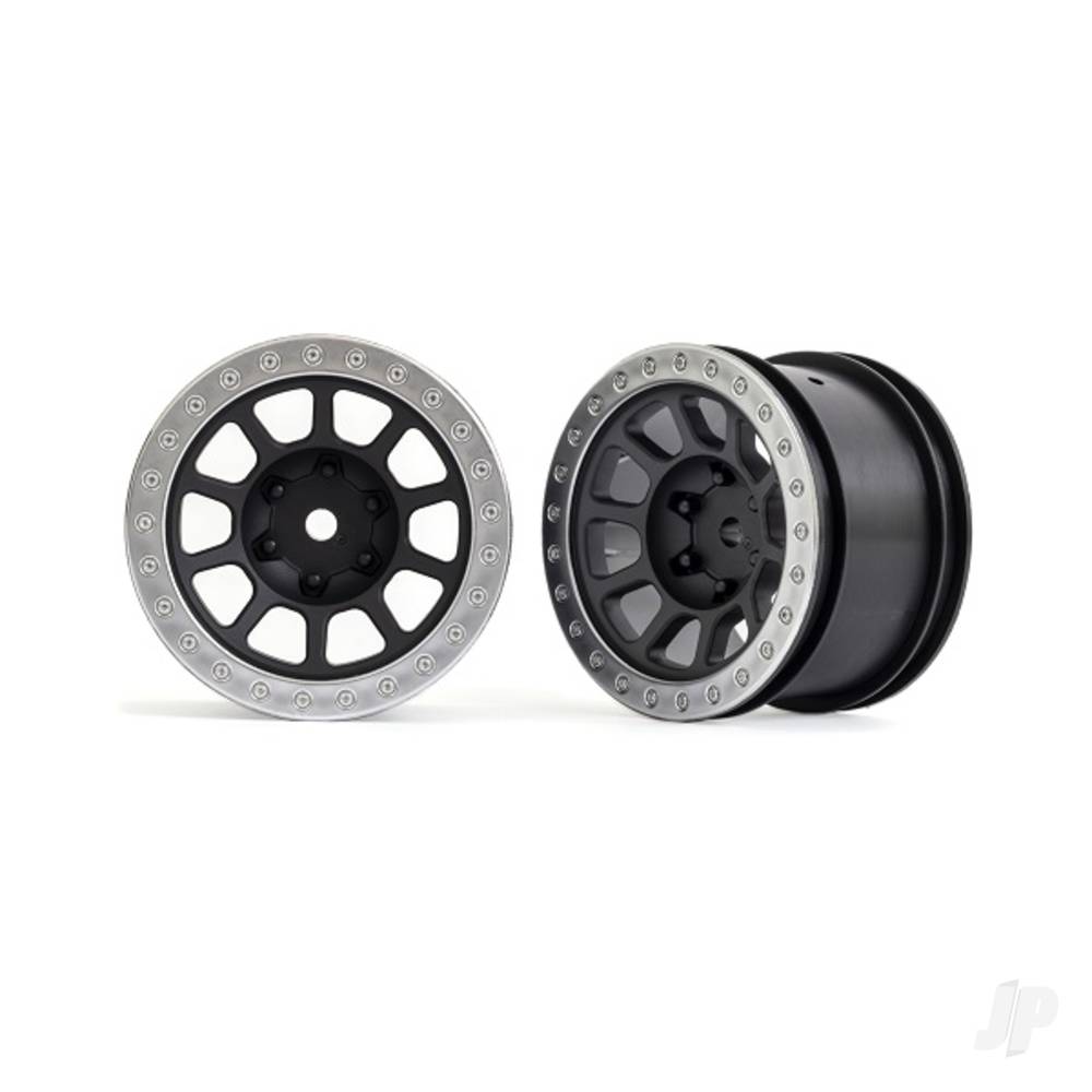 traxxas-wheels-22in-graphite-grey-satin-chrome-beadlock-2-pcs-bandit-rear