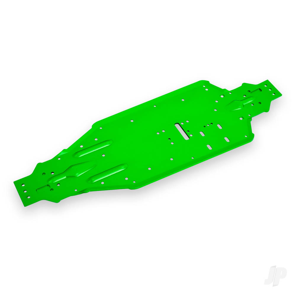 Traxxas Chassis, Sledge, aluminium (Green-anodised)