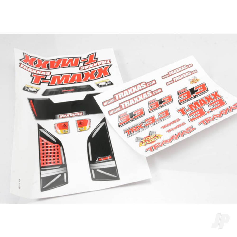 Traxxas Decal sheet, T-Maxx 3.3 (Long wheelbase) (model 4908)