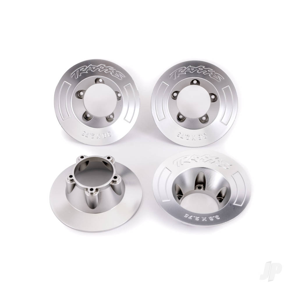 traxxas-wheel-covers-satin-chrome-4-pcs-fits-9572-wheels