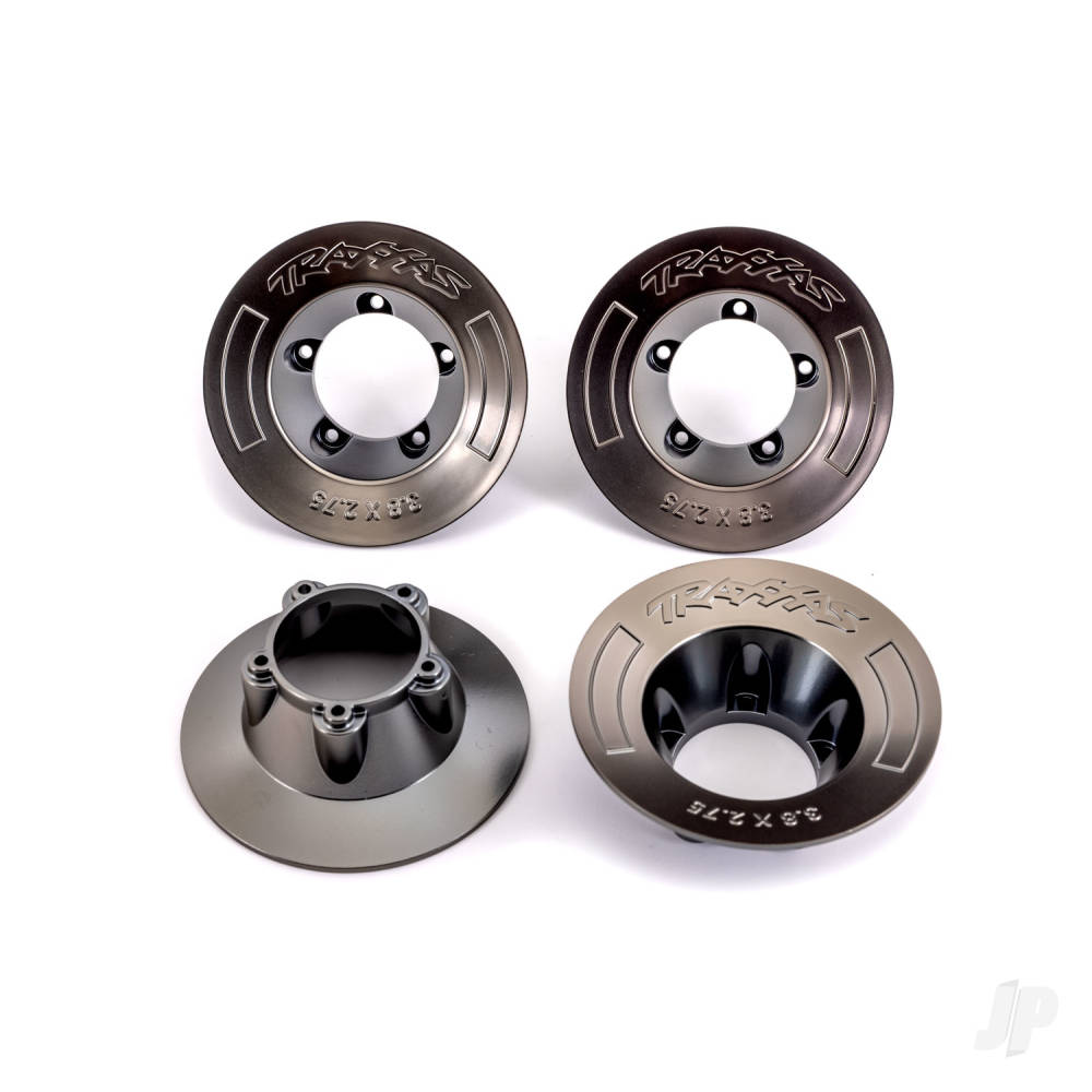 traxxas-wheel-covers-satin-black-chrome-4-pcs-fits-9572-wheels