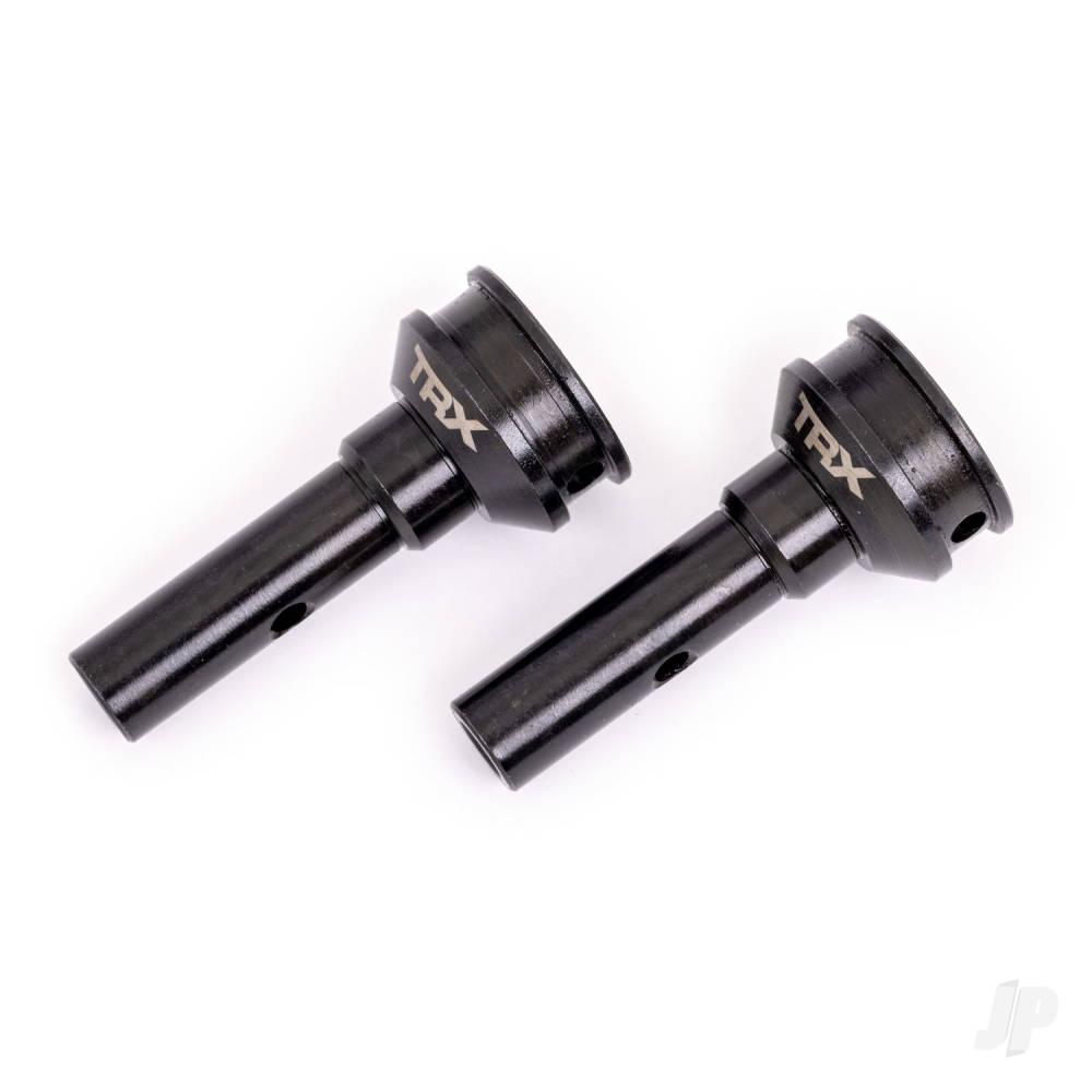 traxxas-stub-axles-hardened-steel-2-for-steel-constant-velocity-driveshafts-fits-sledge