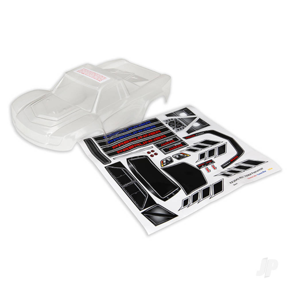 Traxxas Body, LaTrax Desert Prerunner (Clear, requires painting) / decals