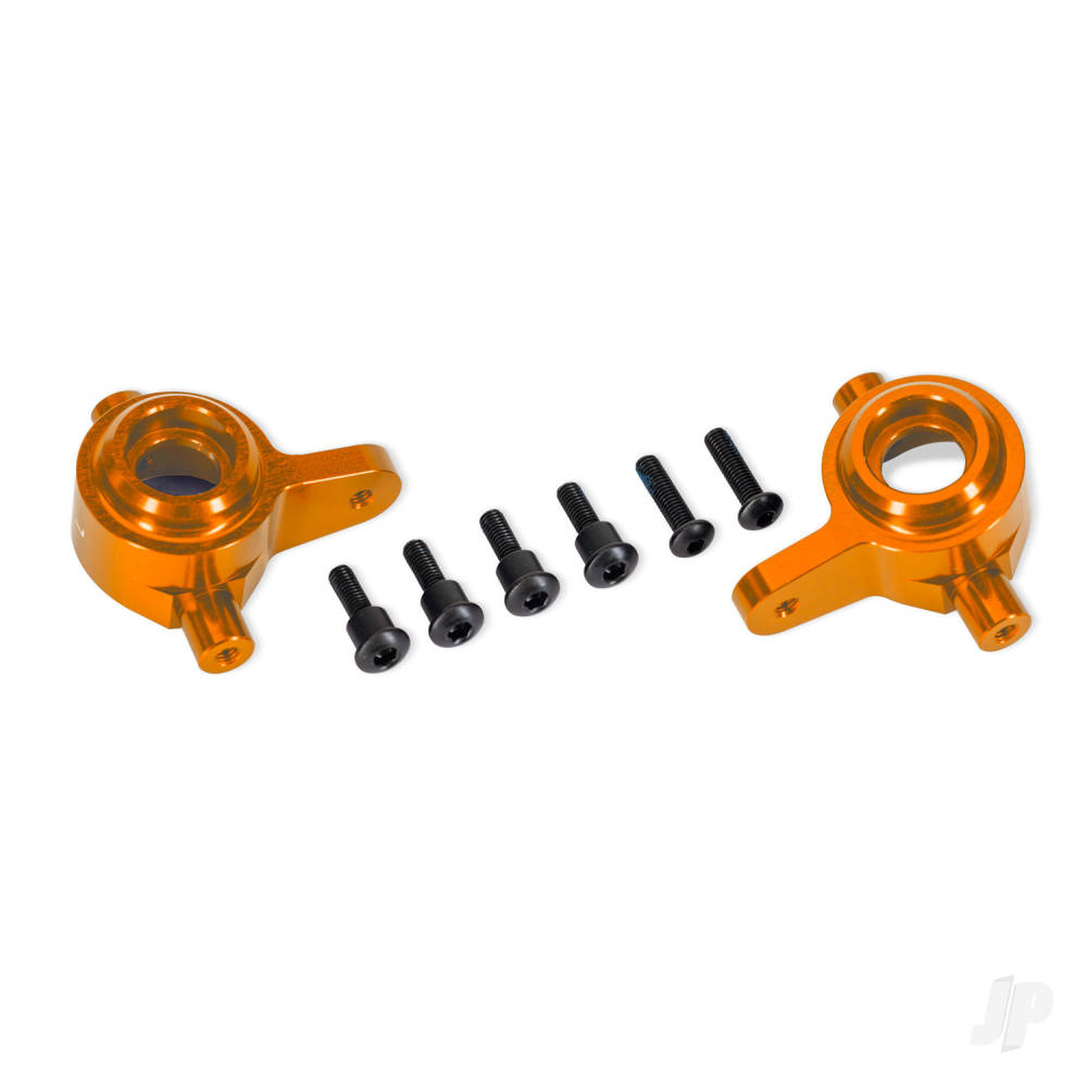 traxxas-steering-blocks-6061-t6-aluminium-orange-anodised-left-right-for-use-with-9080-upgrade-kit