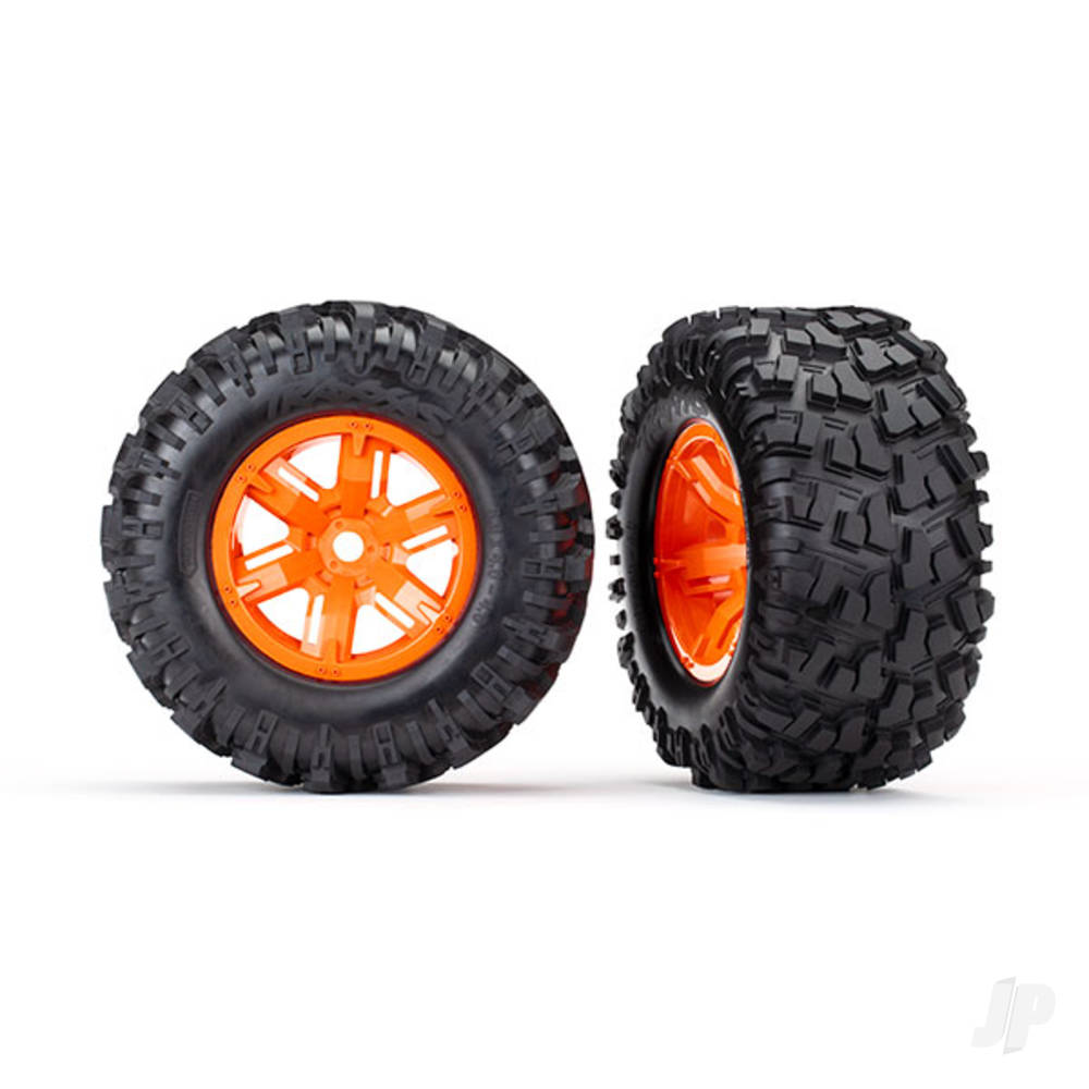 traxxas-tyres-wheels-assembled-glued-x-maxx-orange-wheels-maxx-at-tyres-foam-inserts-left-right-2