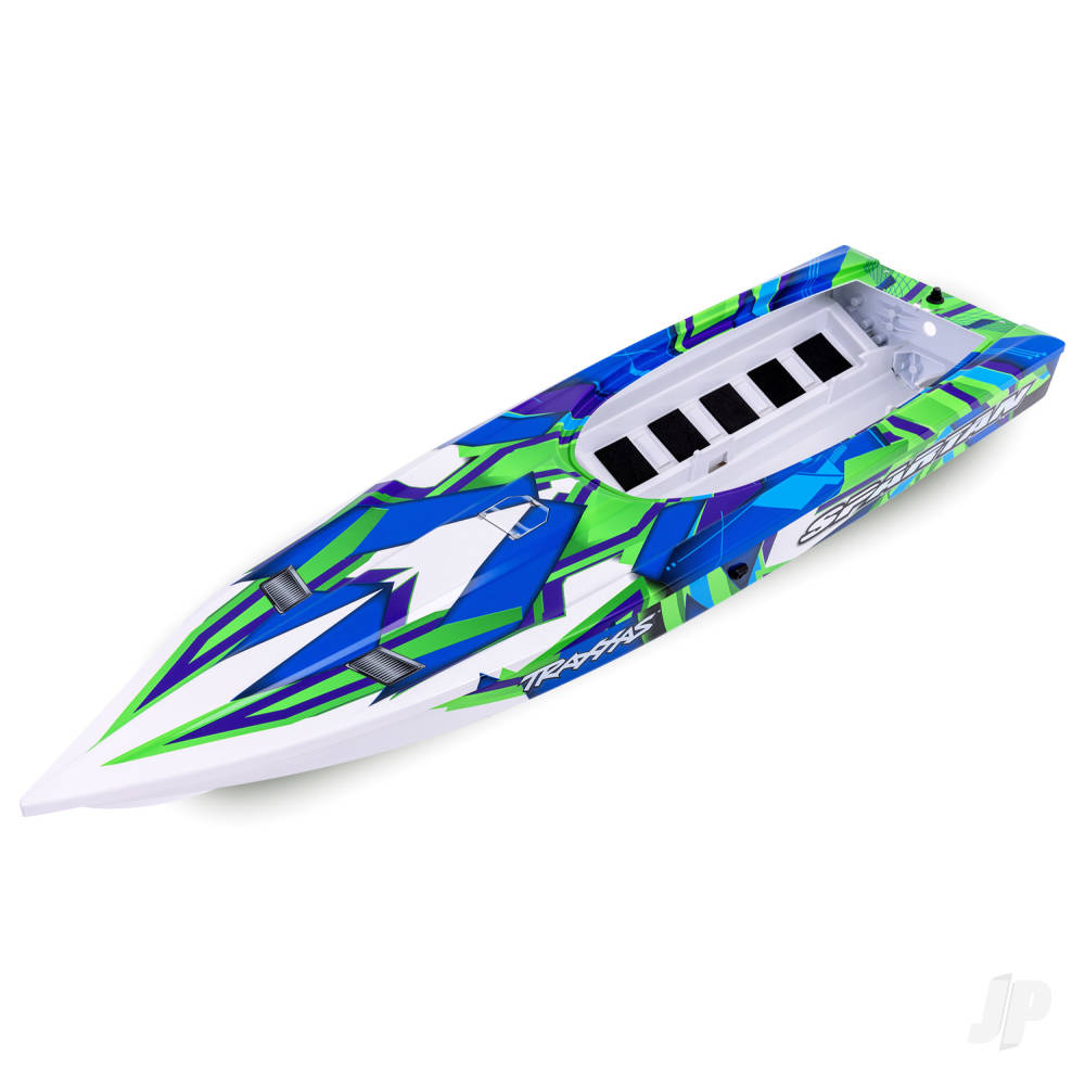 Traxxas Hull, Spartan, Green graphics (fully assembled)