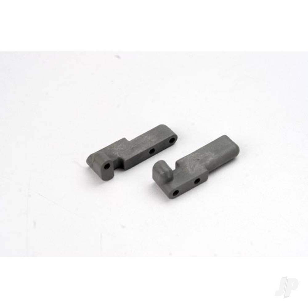 Traxxas Servo mounts, steering / shift (Front & Rear) (Grey)