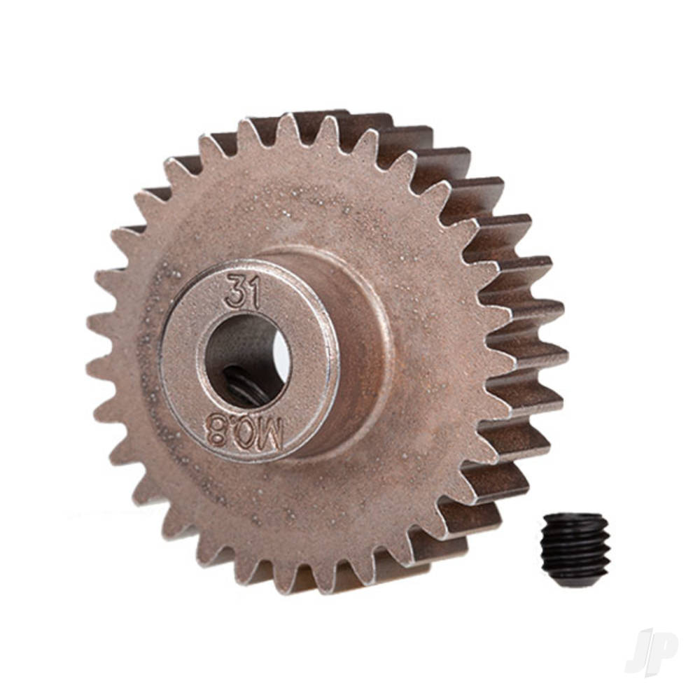 traxxas-31-t-pinion-gear-08-metric-pitch-compatible-with-32-pitch-set-fits-5mm-shaft