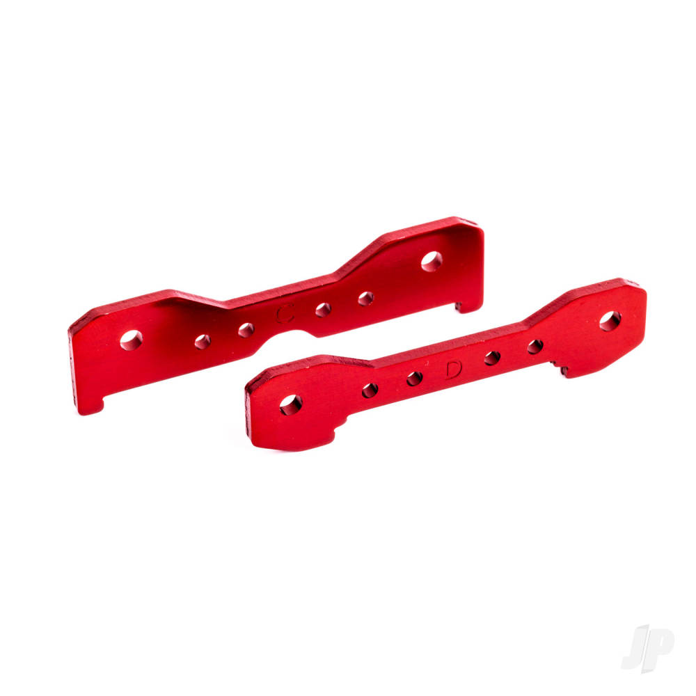 traxxas-tie-bars-rear-6061-t6-aluminium-red-anodised