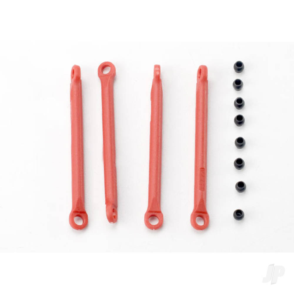 traxxas-push-rod-moulded-composite-red-4-pcs-hollow-balls-8-pcs