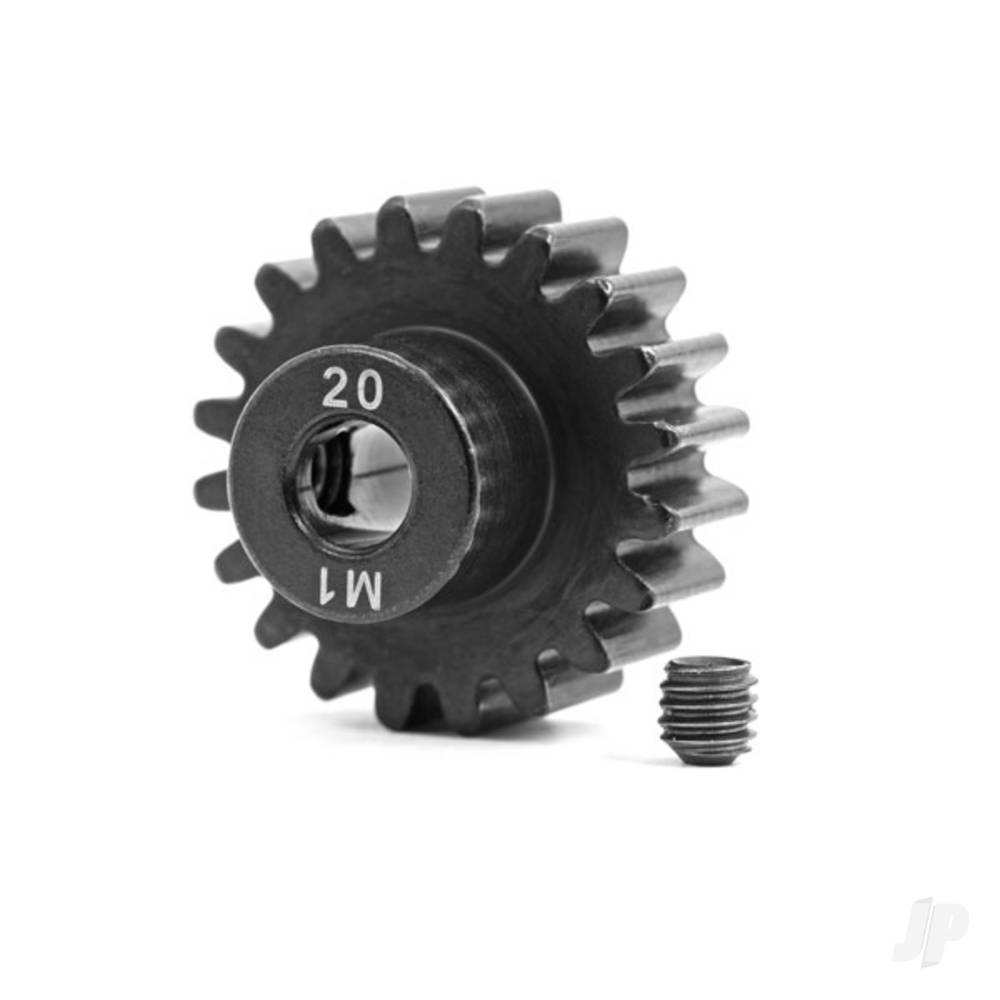 traxxas-gear-20-t-pinion-machined-hardened-steel-10-metric-pitch-fits-5mm-shaft-set-screw