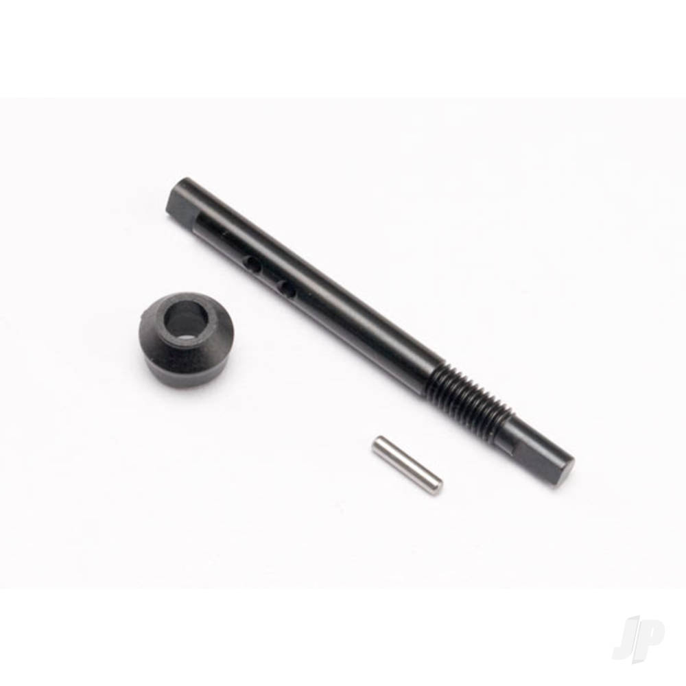 Traxxas Input shaft (slipper shaft) / bearing adapter (1pc) / pin (1pc)
